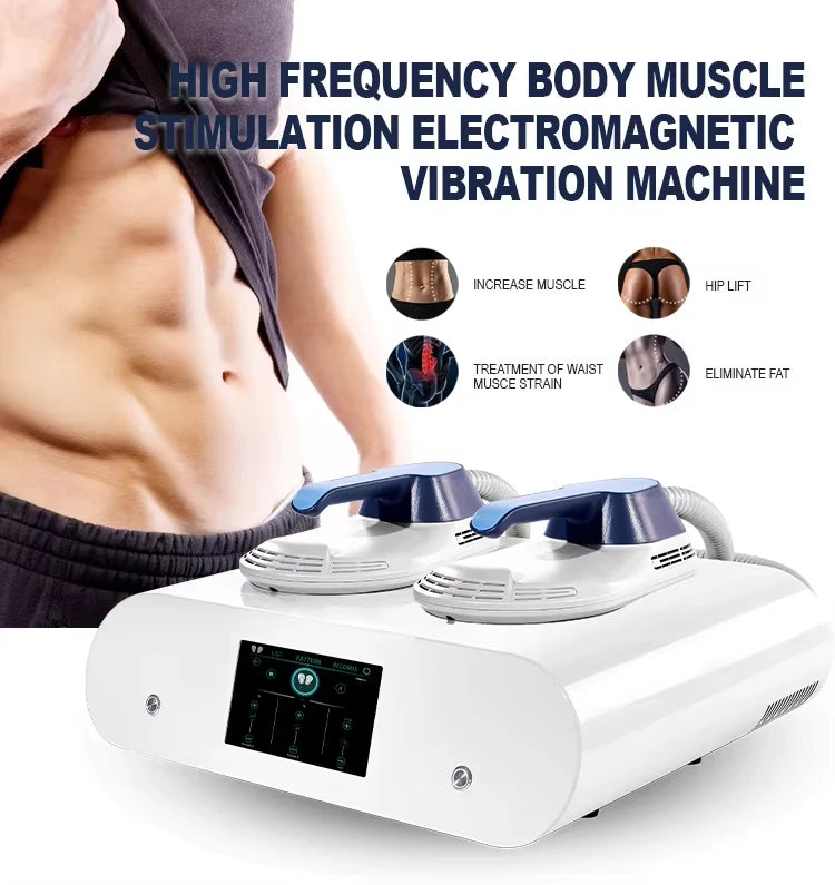 2 In 1 Electromagnetic Hot Portable EMSnova Body Shaping Machine  Slimming Stimulation Fat Removal Muscle Building Portable Home