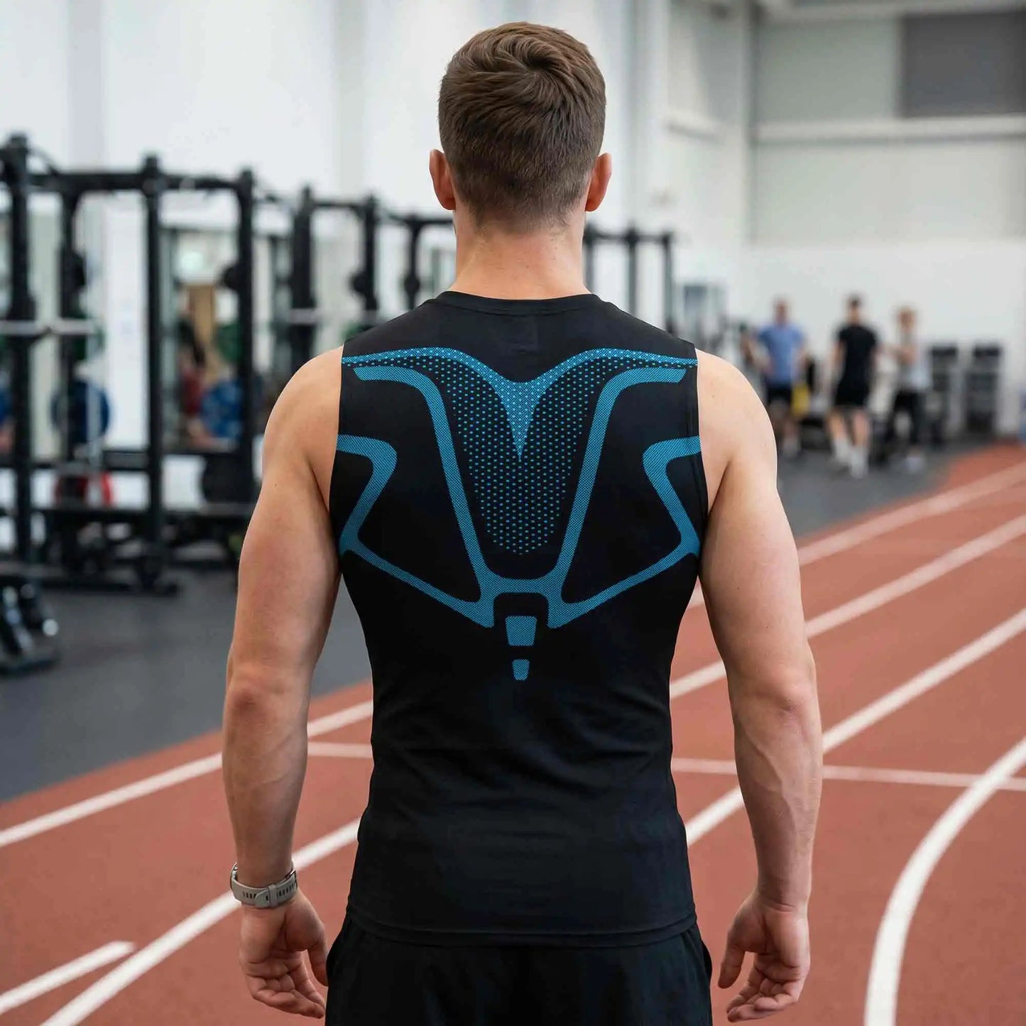 Men's Sleeveless Tank Top 2-Piece Set — Quick-drying, moisture-wicking, breathable workout tank tops — Ergonomically designed shaping base layer — Core support, ideal for the gym, strength training, and outdoor workouts