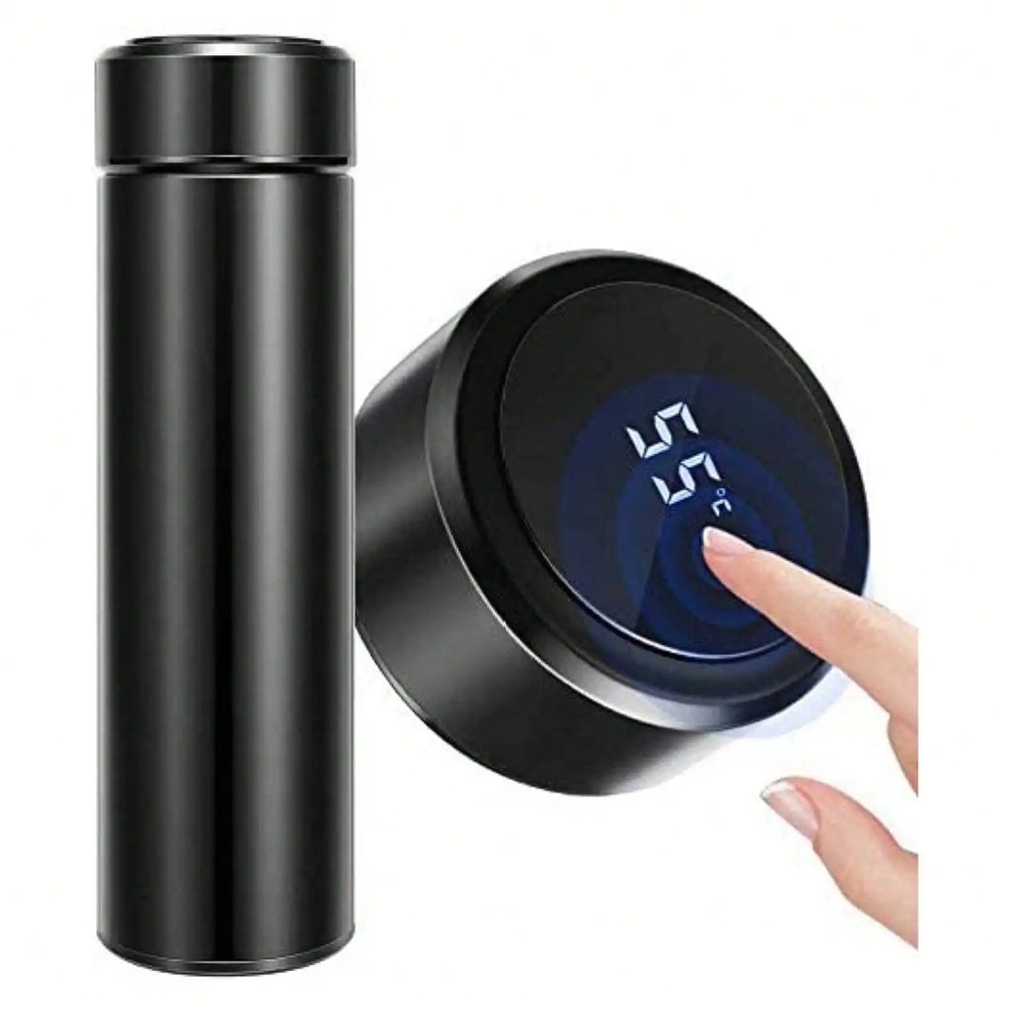 500ml Stainless Steel Vacuum Insulated Water Bottle, Cup For Hot & Cold Drinks, Leak-Proof Portable Mug For School Office Use
