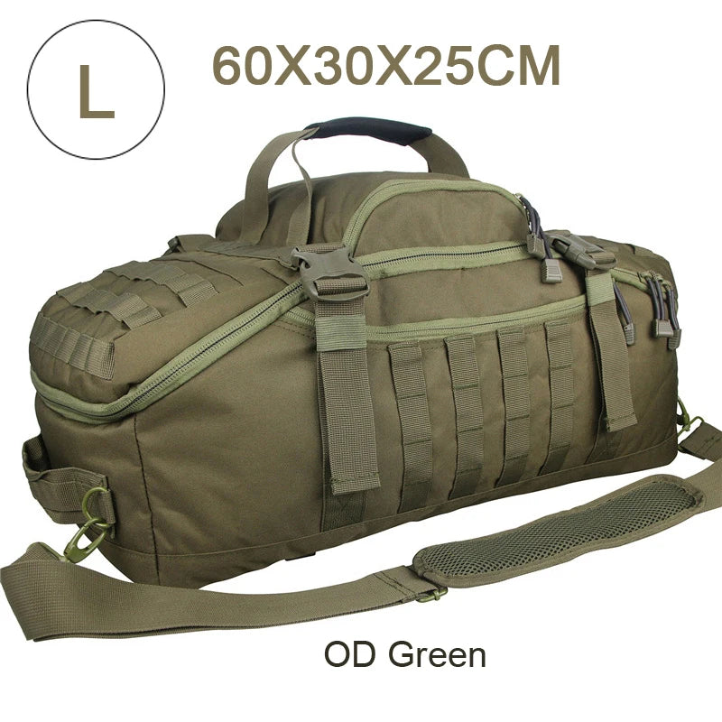 40L 60L 80L Waterproof Travel Bags Large Capacity Luggage Bags Men Duffel Bag Travel Tote Weekend Bag Duffel Bags