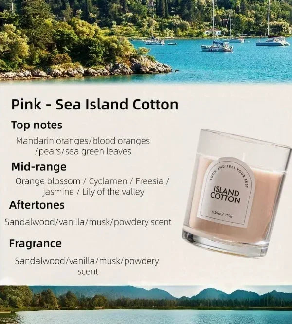 Long-Lasting Scented Aromatherapy Candles For Gift Giving | Elegant Smokeless Colored Jar Candles With Premium, Relaxation