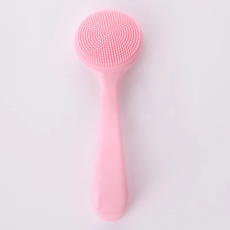 Soft Silicone Face Cleaning Brush Remove Makeup Blackhead Remover Portable Beauty Tools Facial Cleansing Brushes Beauty